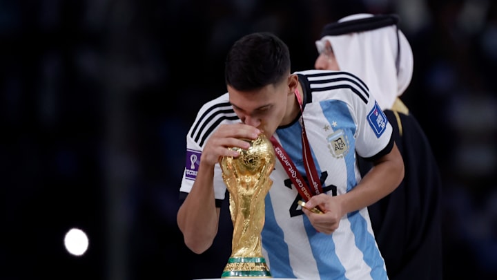 Argentina's Nahuel Molina won the FIFA 2022 World Cup against France