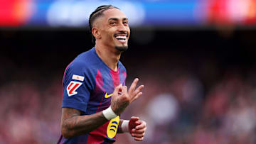 Raphinha será um dos titulares do Barcelona no confronto decisivo contra o Newcastle pela Champions League 2025/26