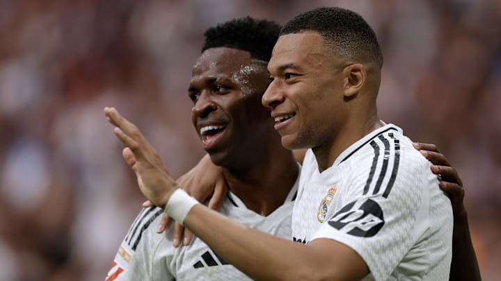 Vinicius Junior et Kylian Mbappé veulent briller avec le Real Madrid. Vinicius Junior et Kylian Mbappé veulent briller avec le Real Madrid.
