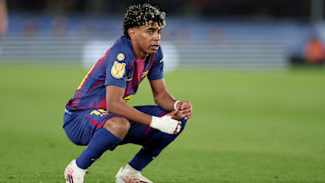 Lamine Yamal est bien présent avec le Barça.