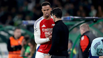 Gabriel (left) has been ruled out for the remainder of the season