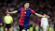 Lewandowski foi o nome da noite no Santiago Bernabéu