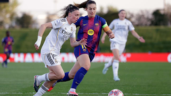 Barcelona x Real Madrid se enfrentam pela Champions League Feminina 2025/26