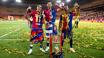 Raphinha é um dos capitães do Barcelona