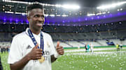 Na temporada 2021/22, Vinicius marcou 22 gols pelo Real, sendo peça-chave nas conquistas de LaLiga e UCL
