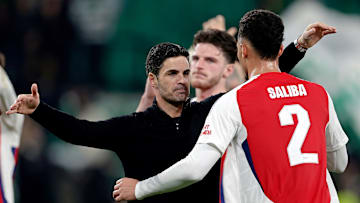 Mikel Arteta could name an unchanged XI from Tuesday's emphatic win over Sporting CP