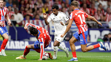 Play was halted in Madrid