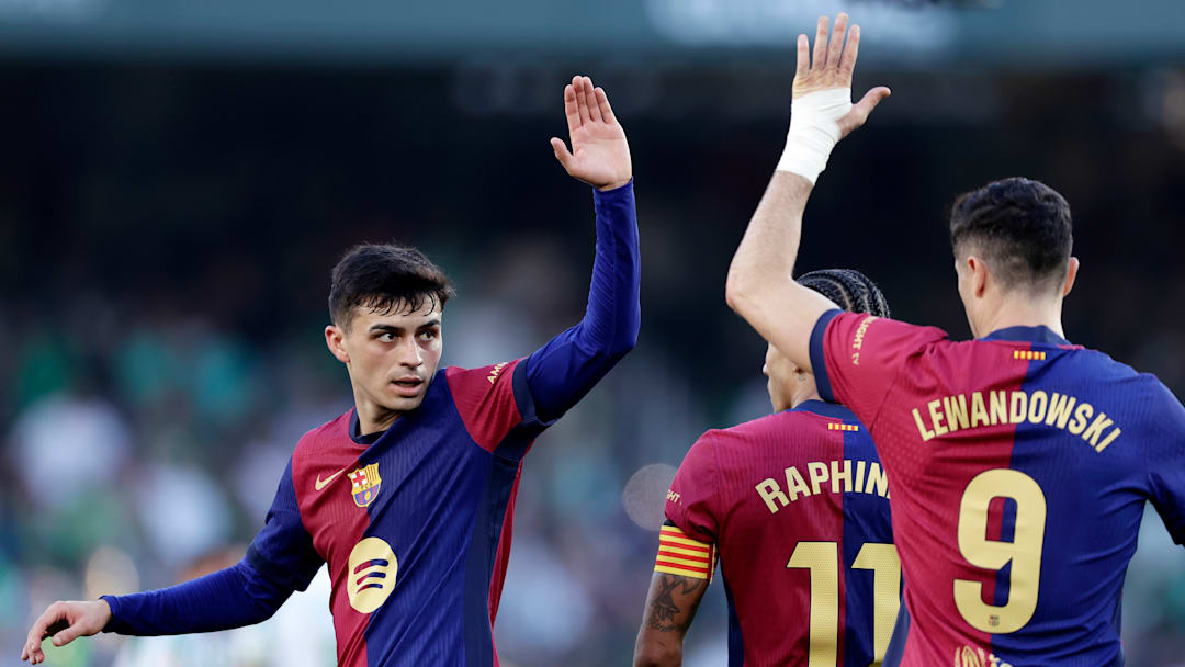 Barca were unable to hold on to a victory