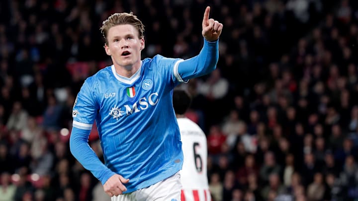 McTominay tem contrato com o Napoli até meados de 2028 McTominay tem contrato com o Napoli até meados de 2028