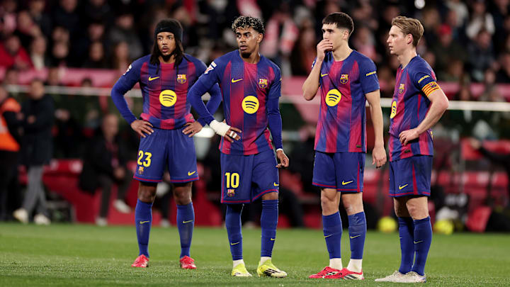 Fassungslos: Barca hat die Titelentscheidung nicht mehr in der eigenen Hand