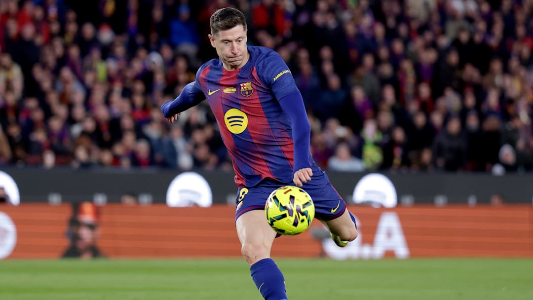 Robert Lewandowski im Trikot des FC Barcelona