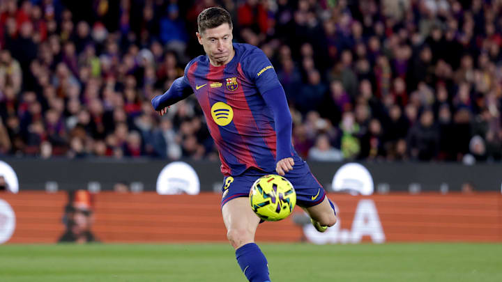 Robert Lewandowski im Trikot des FC Barcelona