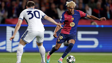 Lamine Yamal aparece no centro das atenções antes de Inter x Barcelona