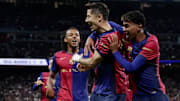 Lewandowski and Yamal both scored