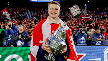 Kees Smit conquistou a Copa da Holanda com o AZ Alkmaar na temporada 2025/26