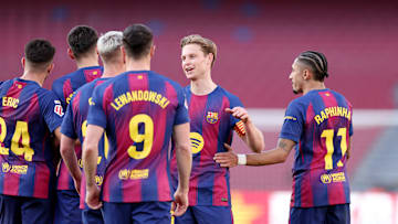 Un cadre du Barça pourrait déclarer forfait. Un cadre du Barça pourrait déclarer forfait.