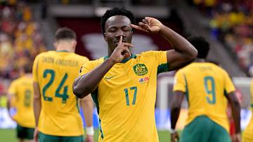 Nestory Irankunda war gegen die Türkei Australiens Man of the Match Nestory Irankunda war gegen die Türkei Australiens Man of the Match