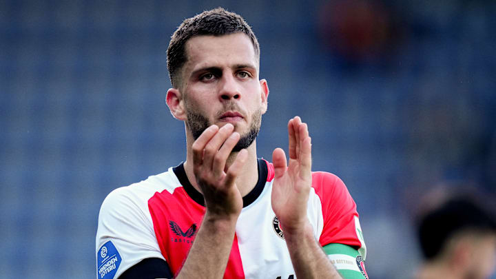 Feyenoord's David Hancko appears destined for a summer switch to the Premier League