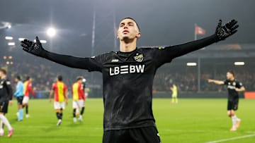 Bilal El Khannouss jubelte zuletzt auch in der Europa League