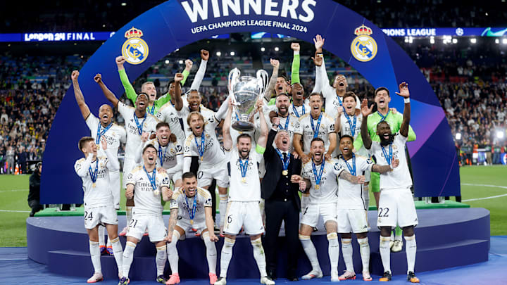 Real Madrid gewann 2024 die Champions League Real Madrid gewann 2024 die Champions League