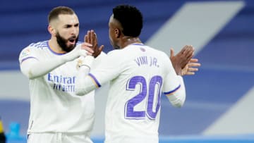 Karim Benzema y Vinicius Junior necesitan afinar la puntería para darle esta Liga al Madrid