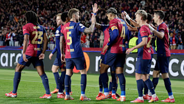Barcelona downed Benfica in the round of 16