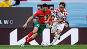 Nem Modric nem Hakimi, do PSG, conseguiram brilhar na largada do Mundial do Catar