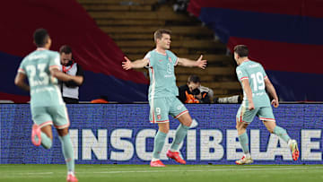 Atletico netted a late equaliser
