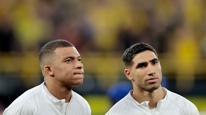 Achraf Hakimi and Kylian Mbappe, who developed a strong friendship while at PSG, spent a sunny Tuesday together in Madrid.