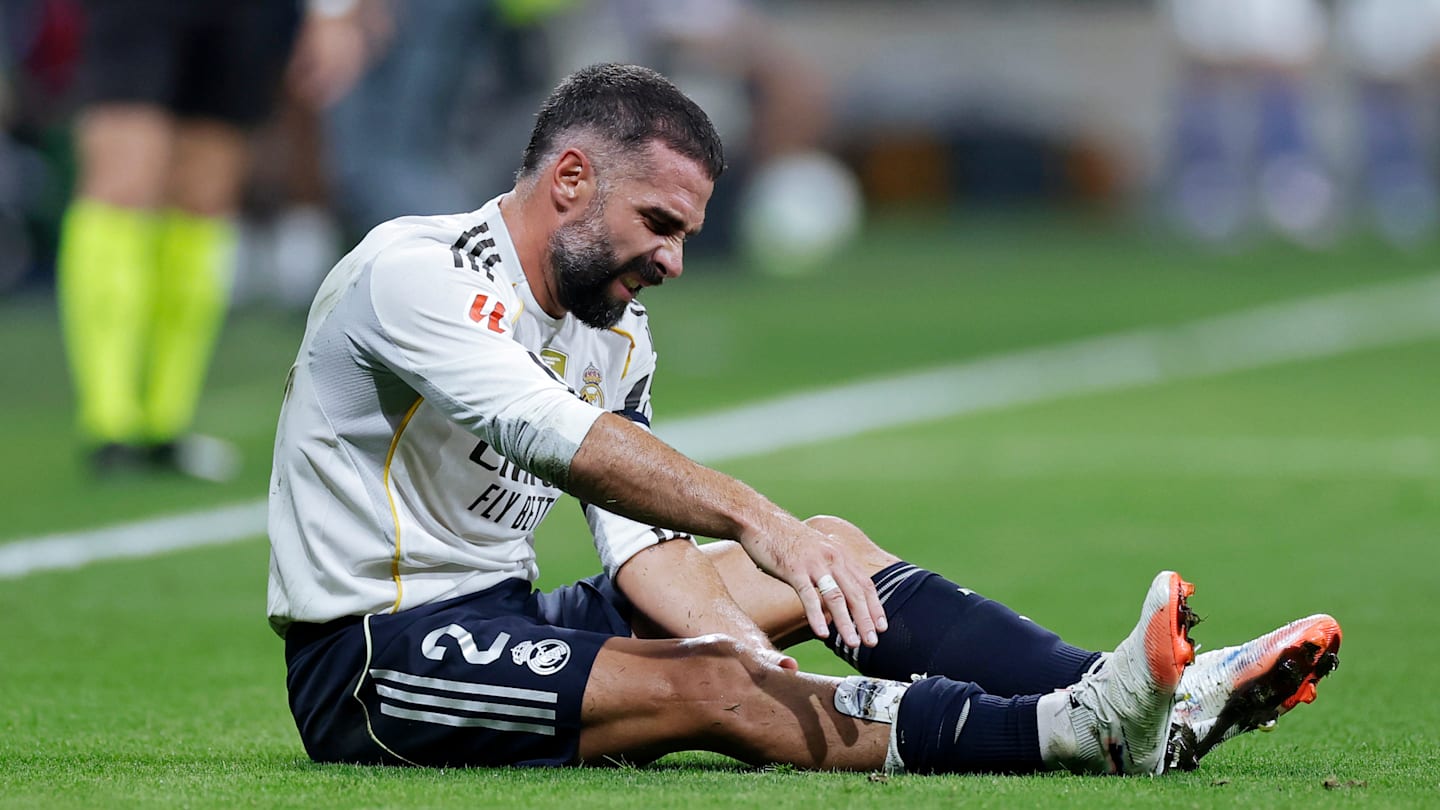 Real Madrid : La liste complète des blessés et leurs dates de retour, avec Dani Carvajal
