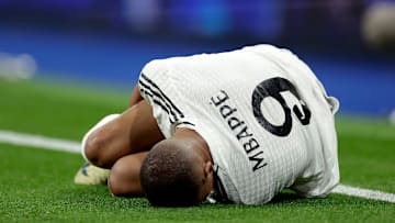 Kylian Mbappe has struggled with injuries at Real Madrid this season