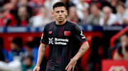 Claudio Echeverri im Trikot von Bayer Leverkusen