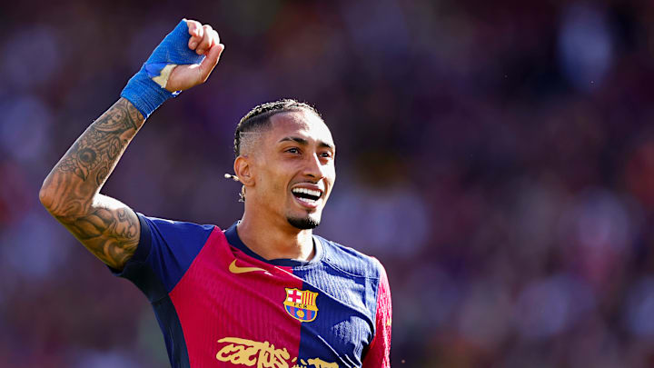 Raphinha et le FC Barcelone ont une main sur le titre de Liga Raphinha et le FC Barcelone ont une main sur le titre de Liga