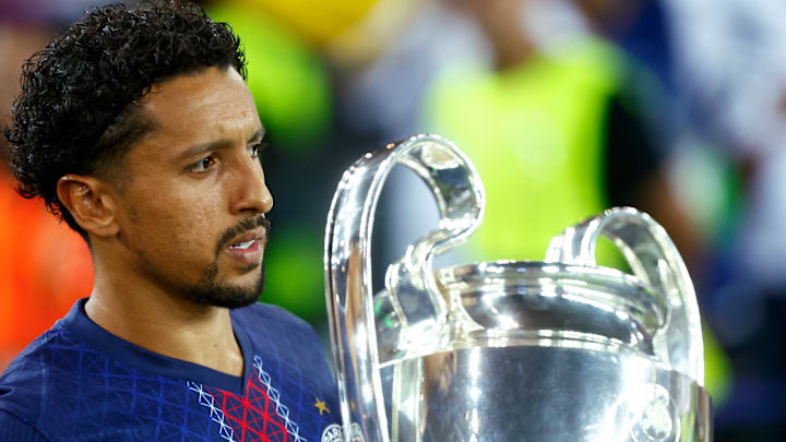 Marquinhos vainqueur de la Ligue des Champions avec le PSG Marquinhos vainqueur de la Ligue des Champions avec le PSG