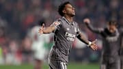 Rodrygo voltou a ser titular em Vallecas