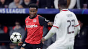 Nathan Tella im Einsatz in der Champions League