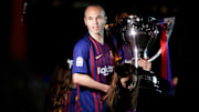 Iniesta foi "campeão de tudo" no Barcelona