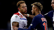 Memphis e Neymar nos tempos de Ligue 1