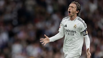 Modric garantiu os três pontos para o Real Madrid neste domingo, 23