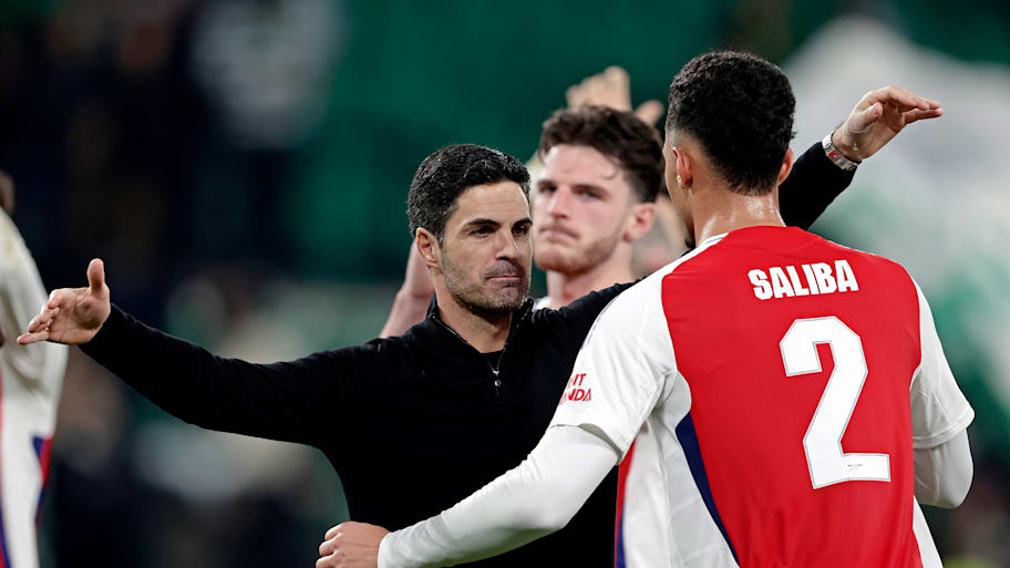 Mikel Arteta, William Saliba