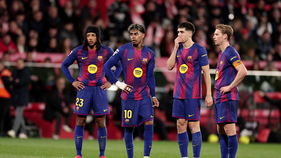 Barcelona players