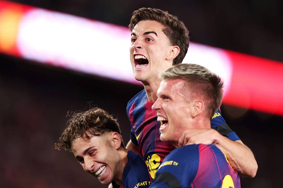 Gavi, Fermín López, Dani Olmo