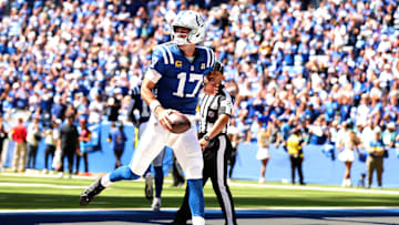 Indianapolis Colts quarterback Daniel Jones