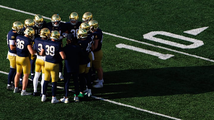 Notre Dame went 10-2 in their 2025 season. Notre Dame went 10-2 in their 2025 season.