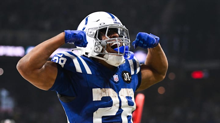 Indianapolis Colts running back Jonathan Taylor went from +6000 to +2000 to win the MVP after Week 8. Indianapolis Colts running back Jonathan Taylor went from +6000 to +2000 to win the MVP after Week 8.