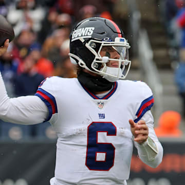 New York Giants quarterback Jaxson Dart.