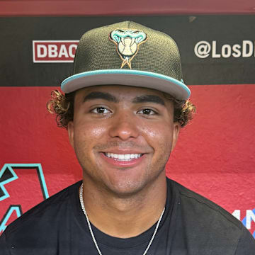 Arizona Diamondbacks first-round Draft pick Kayson Cunningham.