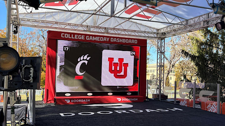 This is where the ESPN College GameDay crew will dissect the Cincinnati Bearcats vs. Utah game Nov. 1.