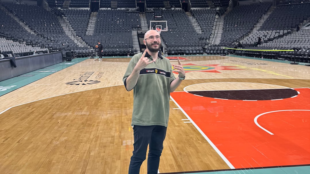 Tom Petrini at the Frost Bank Center Tom Petrini at the Frost Bank Center