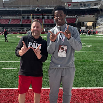 Wisconsin locked in a verbal commitment from versatile 2026 linebacker Aden Reeder from Cincinnati St. Xavier.